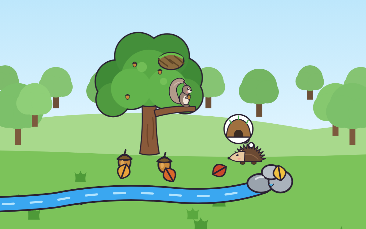 Animal Habitats: Build a Woodland with Dotty the Ladybird