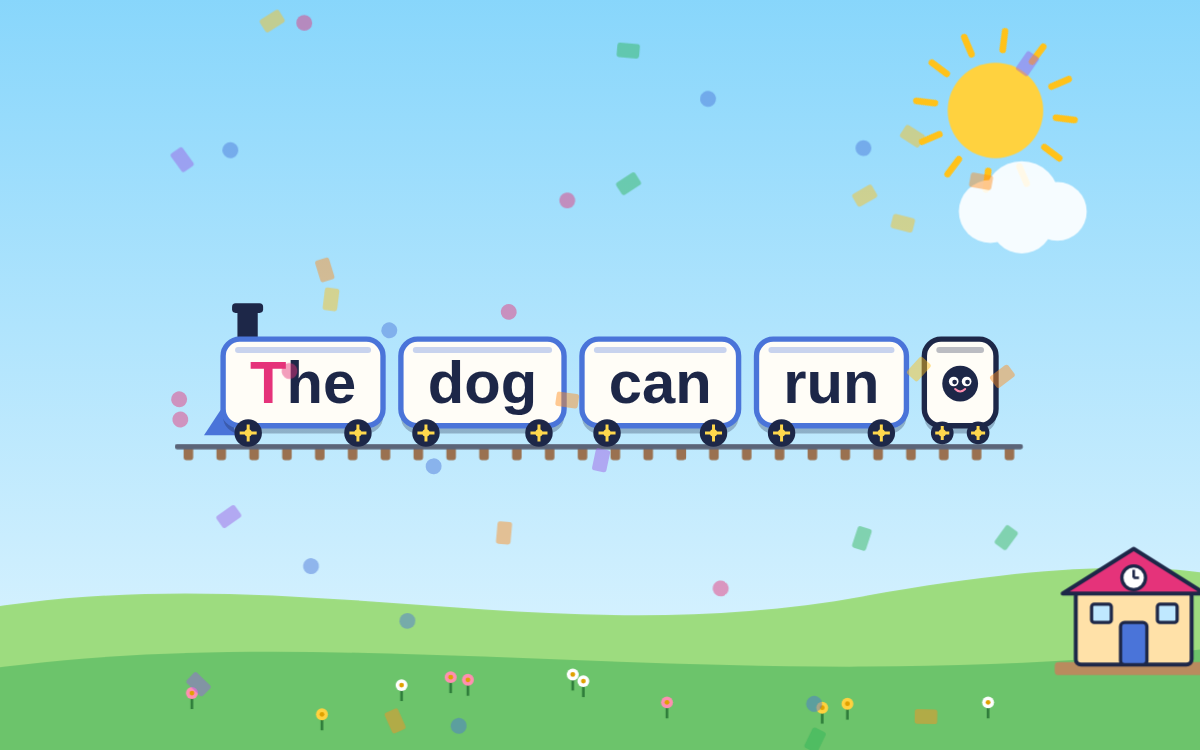 Capital Letters and Full Stops: A Sentence Train Adventure