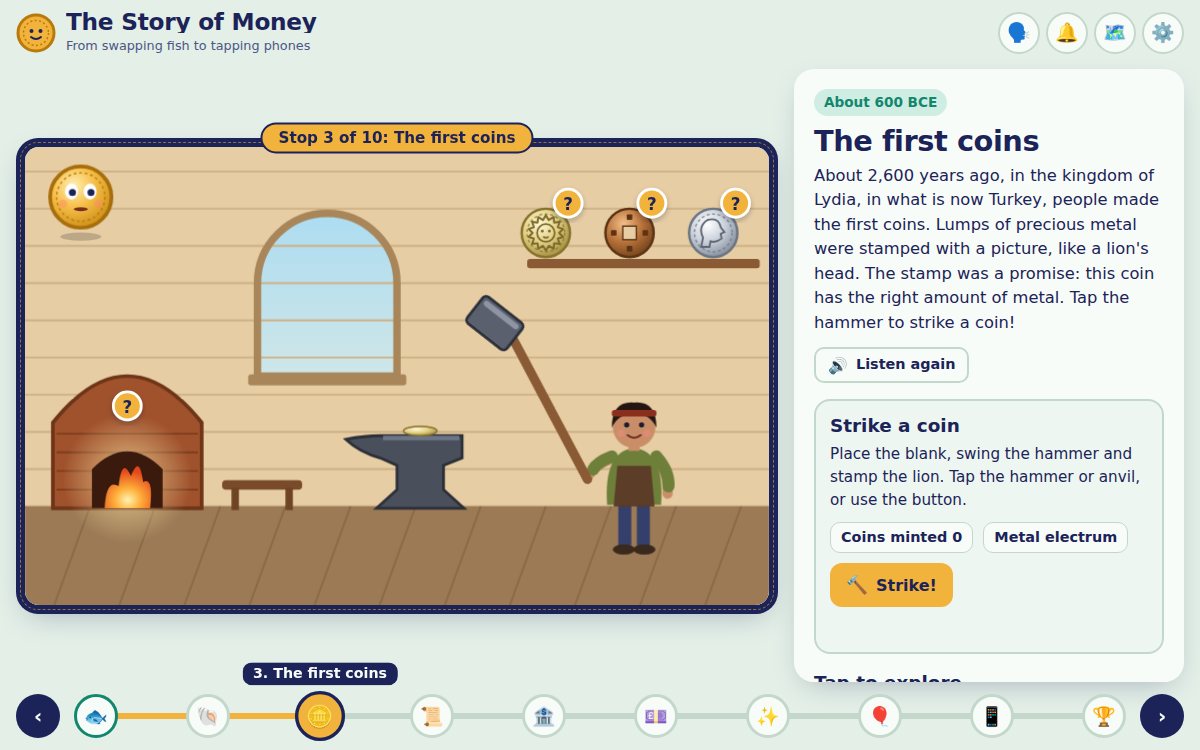 Money Through the Ages: Explorer