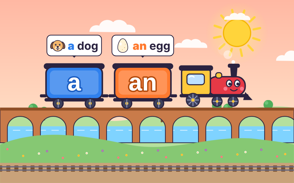 When to Use A or An: All Aboard the Sound Express
